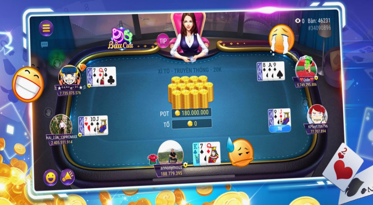 Chơi game bài lâu dài phải biết kiểm soát tiền cược
