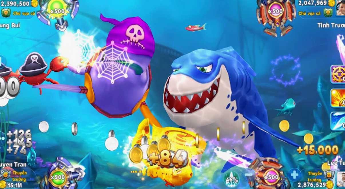 Chơi game bắn cá đổi thưởng phải ngắm bắn chuẩn xác