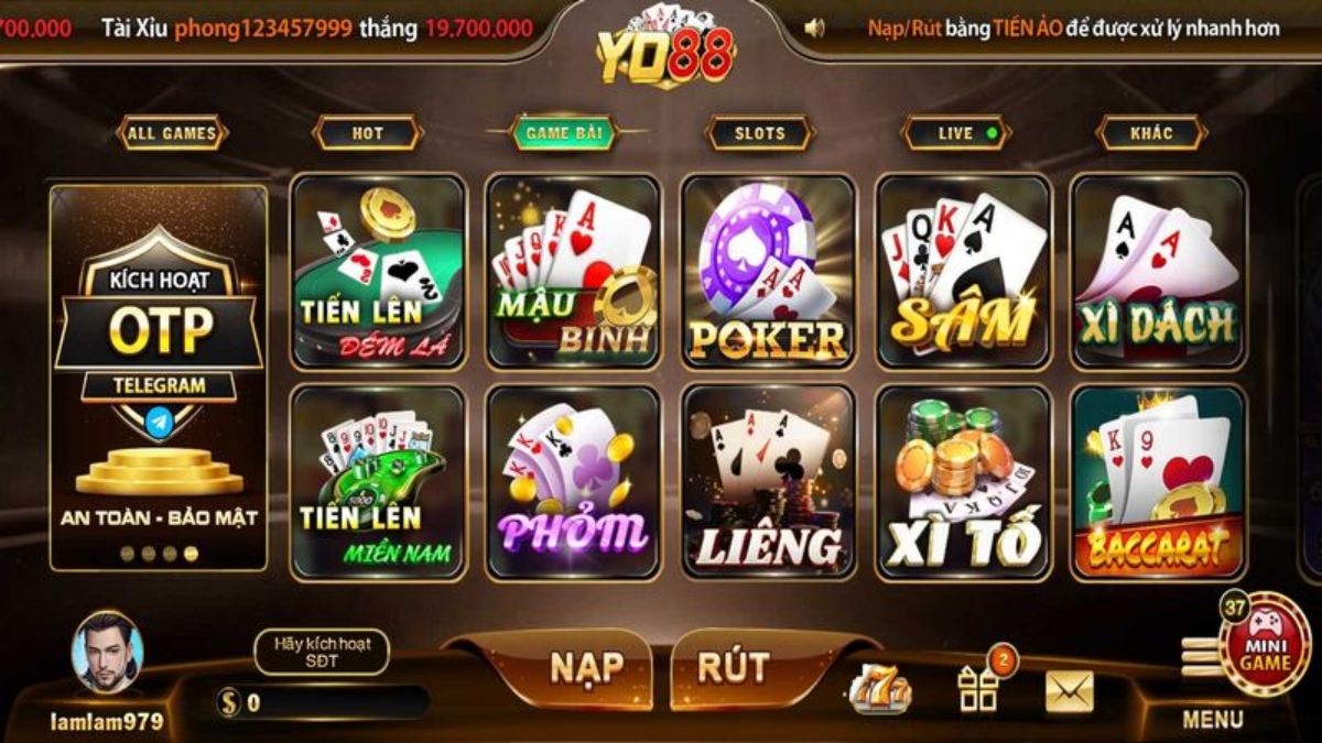 Yo88, sân chơi đánh bài đổi thưởng uy tín nhất