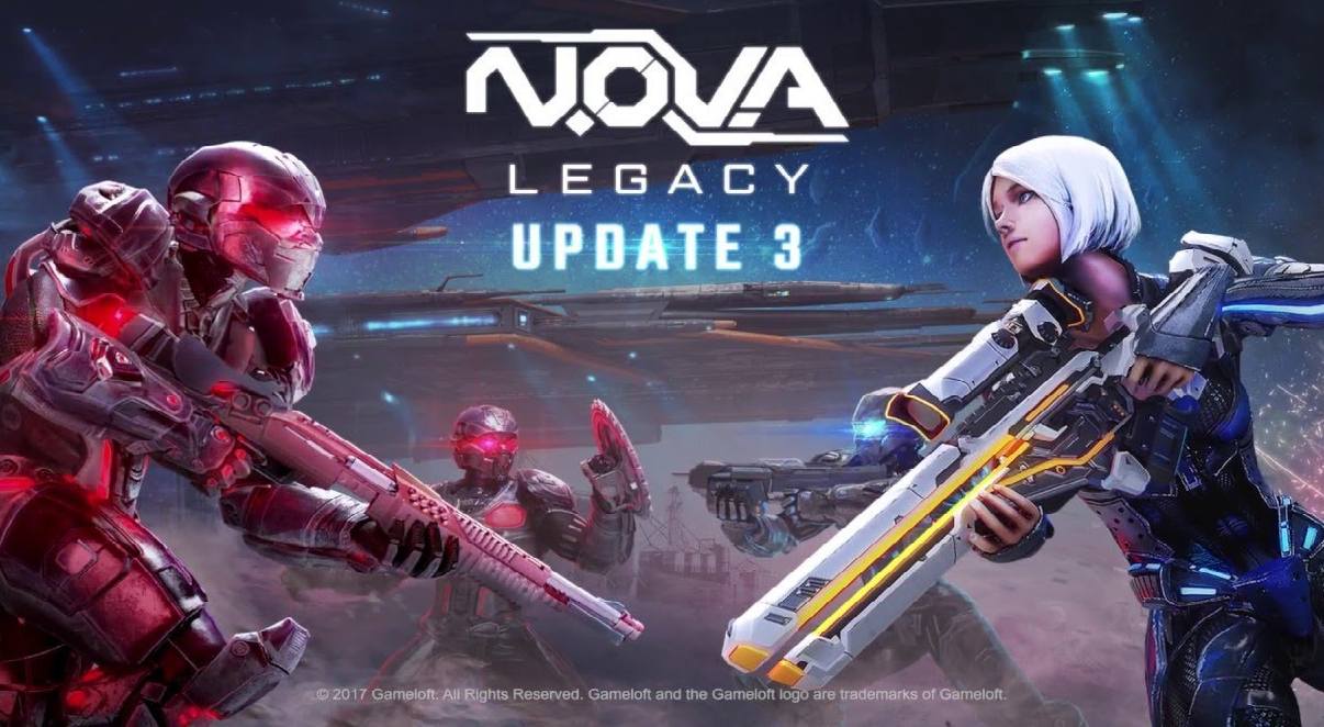 NOVA Legacy chủ đề viễn tưởng đồ họa 3D sinh động